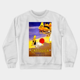 Vintage Travel - Cattolica Crewneck Sweatshirt